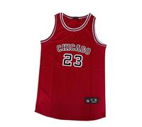 Basketball Jersey 2 Pieces, Sleeveless Basketball Kit, T-Shirt + Shorts, Basketball Suits Child from 4 to 14 Years, 1148 Red, XXL