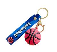 Basketball Keychains, Key Chain - Multi-purpose Football Keychain Baseball Keychains | Colorful Backpack Pendant Bag Accessories Charm for Keys Backpacks Bags