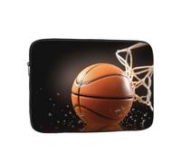 Basketball Laptop Case 17 inch, Shockproof Protective Computer Sleeve Cover Water Resistant Laptop Bag Carrying Tablet Cover Briefcase Handbags Gifts for Men Women