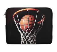 Basketball Laptop Sleeve 10inch Laptop Protective Case for Women Men Shockproof Computer Cover Portable Notebook Briefcases Computer Carrying Bag Lap Top Protector Compatible with Notebooks