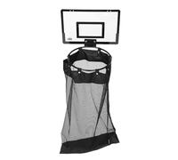 Basketball Laundry Hamper with Zipper, over Door Hanging Mesh Storage