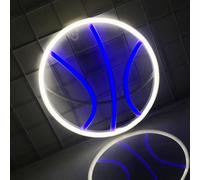 Basketball LED Neon Signs, Powered By USB Or AA Batteries, Shop,Coffee Bar,Hotel Restaurant Decoration,Energy Efficient,Lightweight,Safe And Stable,Can Be Llaced Flat Or Hung On The Wall