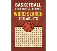 Basketball Legends & Terms Word Search Puzzle Book: Word Searches with Easy to Read Print about Basketball Lingo, Legends, Moves and More | 6x9 ... Gift for Vacations, Holidays, and Free Times!