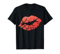 Basketball Lipstick Kiss Lips for Basketball Players & Fans T-Shirt