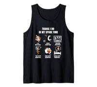 Basketball Lover Man Woman Funny Things I Do in My Spare Tank Top