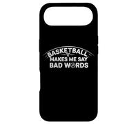 Basketball makes me say bad words Funny Basketball humor Case for iPhone Air