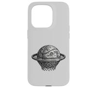 Basketball Moon Space Hoop Game Player Vintage Boys Kids Men Case for iPhone 15 Pro