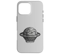 Basketball Moon Space Hoop Game Player Vintage Boys Kids Men Case for iPhone 16 Pro Max
