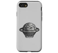 Basketball Moon Space Hoop Game Player Vintage Boys Kids Men Case for iPhone SE (2020) / 7/8