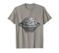 Basketball Moon Space Hoop Game Player Vintage Boys Kids Men T-Shirt
