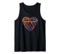 Basketball Net Heart Tank Top
