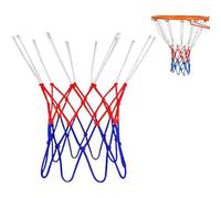 Basketball Net, Weatherproof, Basketball Replacement Net, Standard Size, Polyester Basketball Hoop Nets, 3 Colours Basketball Replacement Net, for Indoor and Outdoor Mounting