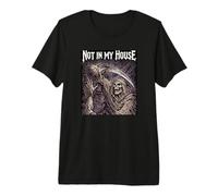 Basketball Not in My House Grim Reaper Defense Hoops Premium T-Shirt