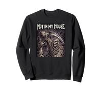 Basketball Not In My House Grim Reaper Defense Hoops Sweatshirt