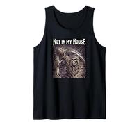 Basketball Not in My House Grim Reaper Defense Hoops Tank Top