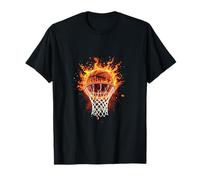 Basketball on Fire T-Shirt