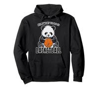 Basketball Panda All I Want To Do Is Cute Bear Player Pullover Hoodie