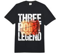 Basketball Player 3 Point Shot - Three Point Legend Comfort Colors Adult Heavyweight T-Shirt