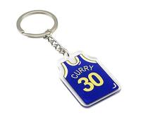 Basketball Player Keychain - Iconic Hoops Stars Collectible Gift for Fans, Men, Women & Collectors - Sports Accessory, Stephen Curry Blue, S