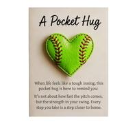 Basketball Pocket Hug with Gift Card, Tennis Pocket Hug, Heart-Shaped Sport-Themed Pocket Hug Collection, Sports Themed Encouragement Gifts, Gifts For Sports Enthusiasts Friends (Tennis)