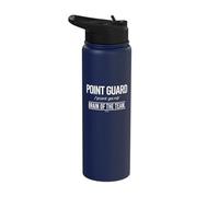 Basketball Point Guard - Brain of THE Team Stainless Steel Insulated Water Bottle