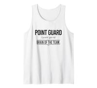 Basketball Point Guard Position - Brain of THE Team Tank Top