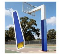 Basketball Pole Pad,4ft Safety Pole Pad - Blue Foam Wrap for 5-8ft Outdoor, Basement & Garage Gym Posts - Custom Weatherproof Column Padding for Maximum Protection