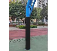 Basketball Pole Pad,Durable Safety Post Pads for 6ft Round Poles, 12-2 Inch Diameter, Black Padding for Basement, Garage, Playground & Basketball Court - Ultimate Outdoor Protection