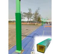 Basketball Pole Pad,Heavy Duty Basketball Pole Padding - 4-9 Inch Diameter, Protective Wrap Around Mat for Player Safety, Durable Support Post Cover (35"/90cm, 3x3/7.5x7.5cm)