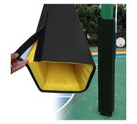 Basketball Pole Pad, Outdoor Wrap Around Metal Pole Protector, 5ft 6ft 8ft Tall Padding for Garage Basement Court, Removable All-Weather
