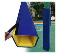 Basketball Pole Pad, Outdoor Wrap Around Metal Pole Protector, 5ft 6ft 8ft Tall Padding for Garage Basement Court, Removable All-Weather