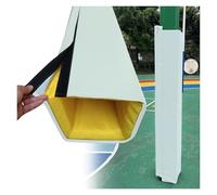 Basketball Pole Pad, Outdoor Wrap Around Metal Pole Protector, 5ft 6ft 8ft Tall Padding for Garage Basement Court, Removable All-Weather