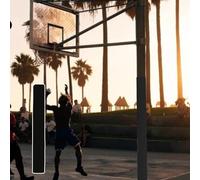 Basketball Pole Pad Safety Padding Covers, Durable Protection for Round Poles, Compatible with Goal Setters, Height Adjustable from 35" to 79"