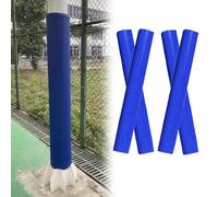 Basketball Pole Pad,Universal Basketball Hoop Post Padding - 4-Pack Round Pole Bumper Cushions, 140mm Diameter, Durable Safety Padding for In-Ground Metal Poles, Custom Fit, Enhance Safety