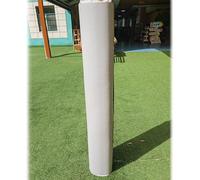 Basketball Pole Pad,White Round Pole Safety Padding - 120/150/180 CM Tall Wrap-Around Column Covers for Basements, Garages, Playgrounds & Basketball Courts - Durable Outdoor Post Pads