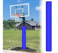 Basketball Pole Padding 72" Round Wrap for 2.5-8" Diameter Posts, Outdoor Safety Protection for Basketball Courts and Sports Facilities