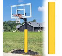 Basketball Pole Padding 72" Round Wrap for 2.5-8" Diameter Posts, Outdoor Safety Protection for Basketball Courts and Sports Facilities