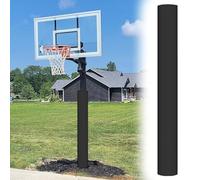 Basketball Pole Padding 72" Round Wrap for 2.5-8" Diameter Posts, Outdoor Safety Protection for Basketball Courts and Sports Facilities