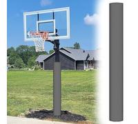 Basketball Pole Padding 72" Round Wrap for 2.5-8" Diameter Posts, Outdoor Safety Protection for Basketball Courts and Sports Facilities