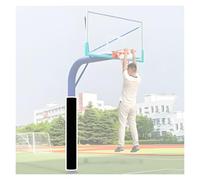 Basketball Pole Padding, Heavy Duty Wrap Around Pad, All-Weather Protective Cover with PU Leather Surface and Thick Sponge for Home Gym and Playground