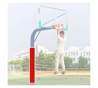 Basketball Pole Padding, Heavy Duty Wrap Around Pad, All-Weather Protective Cover with PU Leather Surface and Thick Sponge for Home Gym and Playground