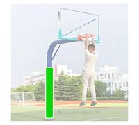 Basketball Pole Padding, Heavy Duty Wrap Around Pad, All-Weather Protective Cover with PU Leather Surface and Thick Sponge for Home Gym and Playground