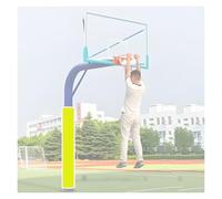 Basketball Pole Padding, Heavy Duty Wrap Around Pad, All-Weather Protective Cover with PU Leather Surface and Thick Sponge for Home Gym and Playground