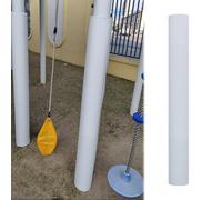 Basketball Pole Padding - Protective Cover for Garage and Basement Poles, Compatible with Various Diameters