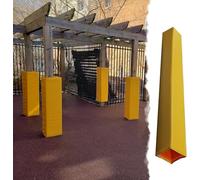 Basketball Pole Padding Protector for Basement & Garage Support Posts - Heavy-Duty Shock Absorbent Weather-Resistant Easy to Install - Ultimate Safety & Protection