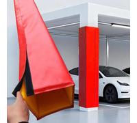 Basketball Poles Pad, Foam Postor Pad, All-Weather, Garage, Basement, Basketball, Multicolor, Multi Size(Red - H 7ft,Id 8x8 in)