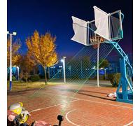 Basketball Rebounder, Basketball Return Attachment For Hoops, Basketball Backstop Catch Net For Shooting Practice Hoop Outdoor, Shot Trainer Rebounder Net For Efficient Training