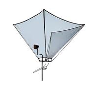 Basketball Rebounder,with 180° Rotation, Metal Return Net, Foldable Shooting Training Equipment,for Home, School