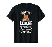 Basketball Retired Bball - Hoops Streetball Hooping Baller T-Shirt
