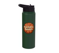 Basketball Retirement - I´M Outta Bounce Stainless Steel Insulated Water Bottle